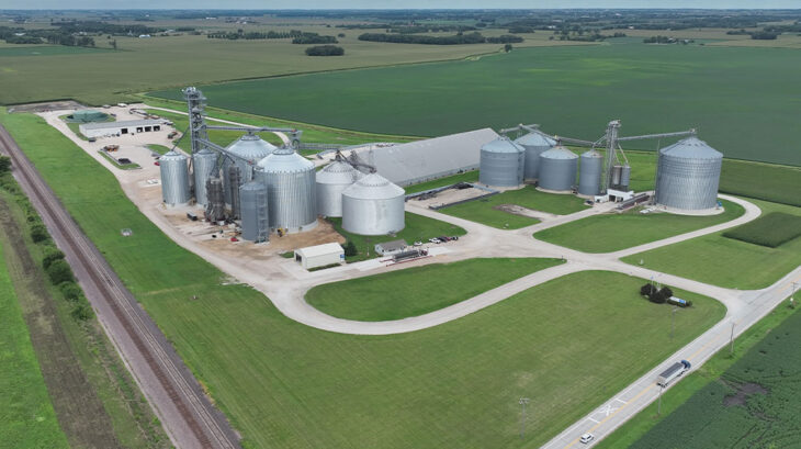 Aerial image of CHS Illinois Maple Park facility